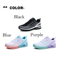 Zapatos transpirables para correr de marca para mujer, zapatos deportivos con cojín de aire para exteriores, zapatillas ligeras, calzado atlético cómodo - details 7