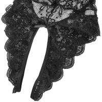 Lencería transparente Call of the night sin entrepierna para mujer, conjunto de encaje con escote en V profundo, sujetadores sexys, mono, disfraces eróticos, conjunto de ropa interior - details 14