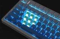 AULA-Teclado mecánico de estuctura F75, conexión trimodo con cable, Bluetooth, inalámbrico, para juegos - details 14