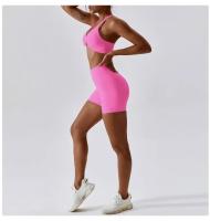 Sujetador Deportivo de Espalda Cruzada para Mujeres Top Deportivo de Yoga y Gimnasio Fitness Material de Nylon Transpirable y Hermoso - details 2