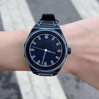Reloj de Cuarzo de Lujo para Hombres Estilo Comic Resistente al Agua Movimiento Automático - details 1
