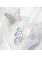 Pegatinas decorativas de mariposas en 3D, accesorios para el hogar, decoración de ramos de globos de boda, 12 piezas - details 3