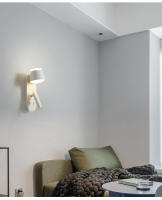 Lámpara de Pared LED 13W TOMAXIN con Foco Giratorio Diseño Sencillo y Moderno para Dormitorio Estudio Hotel Adecuada para Sala de Estar - details 6