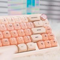 Set de Teclas de Fundación 130 Personalizadas PBT+PC, Perfil Redondo MO, Acabado Mate en Polvo, Resistente y Anti-desgaste, Compatible con Perfiles MO Estándar - details 3