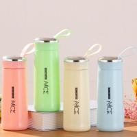 Taza de vidrio portátil a prueba de fugas, termo de 400ml, taza de agua de moda, hervidor de agua - details 3