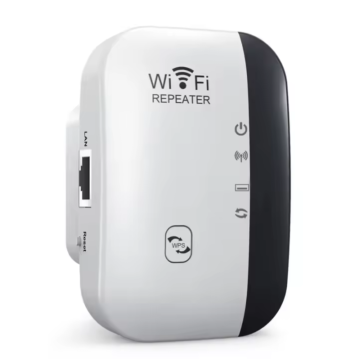 Repetidor WIFI inalámbrico de 300Mbps, enrutador 2,4G, extensor de rango Wifi, amplificador de señal Wi-Fi, adaptador de tarjeta de red 802.11N para PC - 1