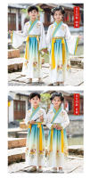 Hanfu para niños, uniformes tradicionales, disfraz antiguo de estilo chino, disfraces de libros para estudiantes de escuela primaria para niños, - details 4