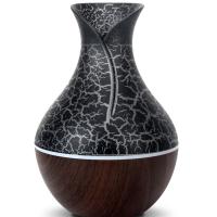 Difusor de aceites esenciales con luz LED en forma de jarrón, humidificador de aire de 150 ml con 7 colores cambiantes para decoración del hogar, humidificador USB. - details 0