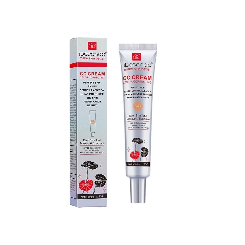 Base de Maquillaje - Centella Asiatica CC Cream, Tratamiento iluminador y maquillaje para la piel de alta definición, Hidratante,Nutritiva,Correctora del Tono de la Piel,Corrector, Tratamiento facial cosmético coreano