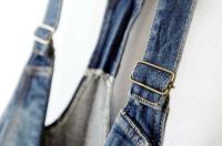 Chaqueta Ustada retro sin mangas para mujer, chaleco vaquero informal, pantalones cortos de un solo pecho para mujer - details 11