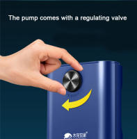 Bomba de aire de oxígeno para acuario, dispositivo silencioso con válvula de retención para tanque de peces, gran oxigenador de cuatro salidas, 220v, 14w - details 9