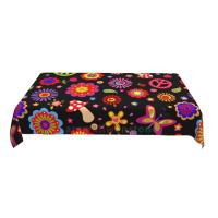 Mantel rectangular Hippie wer para fiesta, manteles impermeables para mesa de comedor, cocina, decoración del hogar - details 103