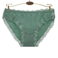 Wome's Cotto Paties Sexy Floral de cintura baja Kawaii Ligerie Uderwear Paquete de 6 piezas Calzoncillos transpirables con bordado - details 5