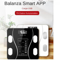 Báscula de peso de carga para el hogar, Escala de grasa corporal para adultos Escala electrónica de la salud de la precisión - details 3