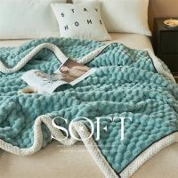 Manta cálida de franela para dormir, mantas de forro polar para la cama, acolchada, gruesa, cálida, suave y cómoda, para el hogar, Otoño e Invierno - details 8