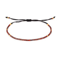Pulseras de Amistad Hechas a Mano Cuerda Delgada con Cuentas Miyuki para Mujeres Hombres - details 3