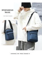 Bolso Cruzado de Oxford Casual Bolso de Negocios de Hombro Único de Poliéster Suave con Cierre de Cremallera Tendencia Callejera - details 4