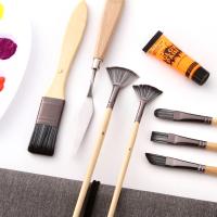 Pinceles de Pintura para Artistas con 24 Piezas Set de Arte Portátil para Principiantes en Acuarela Acrílica y Óleo Pintura de Cuerpo y Rostro con Bolsa de Roll-up - details 11