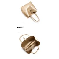 CH Vintage Color puro cubo letras clásicas viajero de gran capacidad bolso de mujer bolso de impresión Simple mochila de lujo de alta gama - details 3