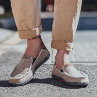 Zapatos de lona de marca de lujo para Hombre, Alpargatas informales, ligeras, talla grande 49 50, gran oferta, Verano - details 21