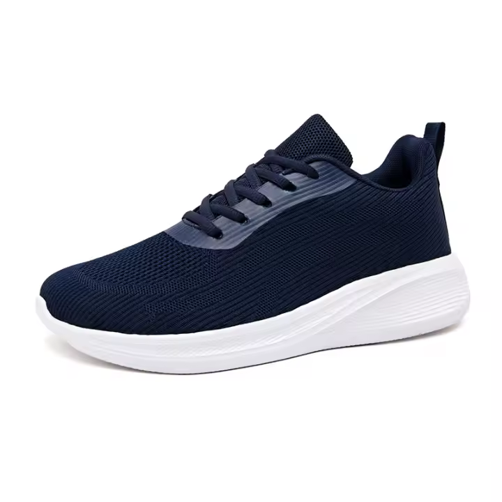 Verano de gran tamaño 46, zapatos ligeros para correr de malla transpirable, zapatos deportivos para pies gordos, anchos, últimos zapatos de viaje - 1