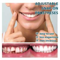 Eelhoe, 1 par, dentaduras postizas ajustables para blanquear los dientes, sonrisa perfecta temporal, cuidado de la higiene bucal, carillas dentales, juego de dientes falsos - details 7