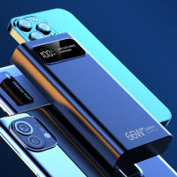 Powerbank (batería externa) 50000mAh 66W carga rápida ultrafino/portátil/exterior/indicador de batería LED tipo C * 1 + USB * 2 - details 3