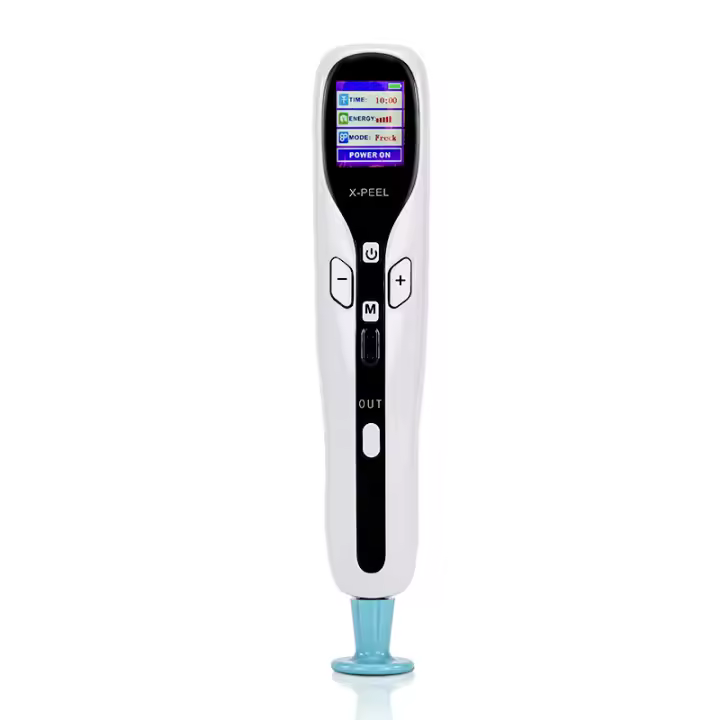 Pluma de escaneo de manchas de plasma y lunares, dispositivo de belleza antibacteriano y reductor de acné para el cuidado facial con ozono - 1