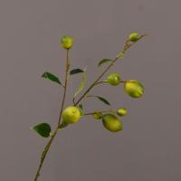 Rama de limón Artificial de lujo, árbol frutal de simulación de plástico elegante, fruta de limón Artificial hecha a mano para interiores y exteriores - details 7