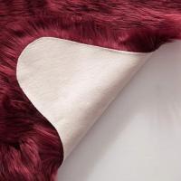 Alfombra de Lana Suave para Dormitorio Sala de Estar Alfombra para Coche Sofá Silla Cojín Lavable Alfombra de Piso para Dormitorio - details 23