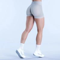 Pantalones cortos de Yoga para mujer, mallas deportivas de entrenamiento para gimnasio y levantamiento de glúteos sin costuras de cintura media, pantalones cortos de Fitness de impacto - details 26