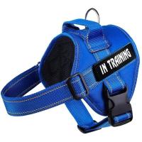 Arnés de control Chaleco de alto servicio, collar acolchado con parches extraíbles, terapia emocional EA para perros, NO PET XXL XL L M - details 7