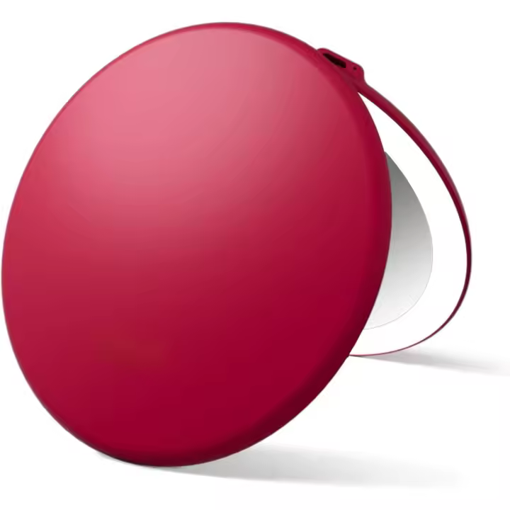 Fancii Taylor Espejo de maquillaje con luz LED, recargable, aumento 10x/1x, tecnología de luz Tru-Glow, XL grande de 5 pulgadas de ancho | - 1