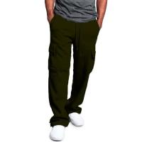 Pantalones cargo informales para hombre, pantalones con múltiples bolsillos a la moda, pantalones para hombre - details 7
