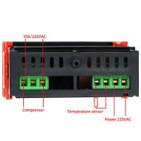 ETC-100+ Digital Temperature Controller Microcomputer Thermostats Thermostat Refrigeration Alarm 220V NTC sensor 50%off - details 2