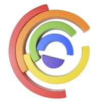 Juguete de madera Montessori para niños, bloques de construcción de arcoíris, juego de equilibrio de apilado creativo - details 2