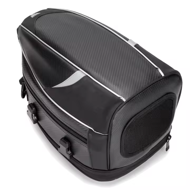 Bolsa de Cola de Motocicleta Impermeable LAICOBEAR Multifuncional, Duradera, Alta Capacidad para Motocross y Almacenamiento de Motos - 1