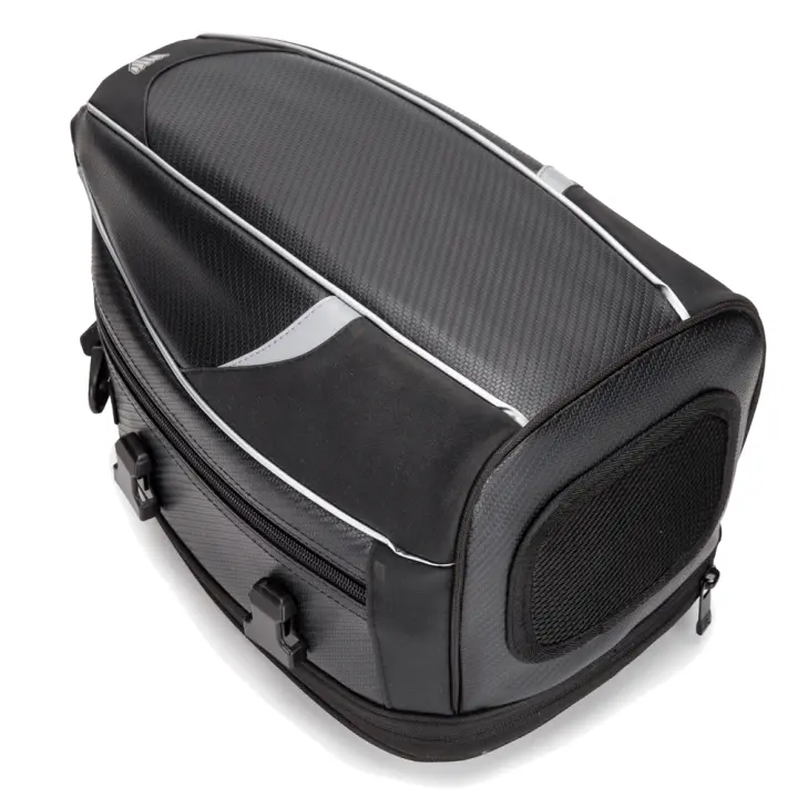 Bolsa de Cola de Motocicleta Impermeable LAICOBEAR Multifuncional, Duradera, Alta Capacidad para Motocross y Almacenamiento de Motos - 1