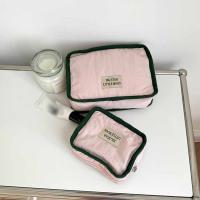 Bolsa de cosméticos portátil de Color contrastante, billetera con cremallera, monedero de Color sólido, bolsa de almacenamiento de pañuelos sanitarios suave y ligera - details 30