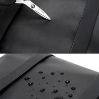 Mochila de piel sintética para hombre, morral de viaje para ordenador portátil, bolsa de viaje para estudiantes, bolsa para libros escolares - details 9
