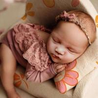 Accesorios de Fotografía para Recién Nacidos Conjunto de Gorro y Abrigo de Piel, Ropa de Punto para Niños, Regalos de Fotos para Madres y Bebés - details 3