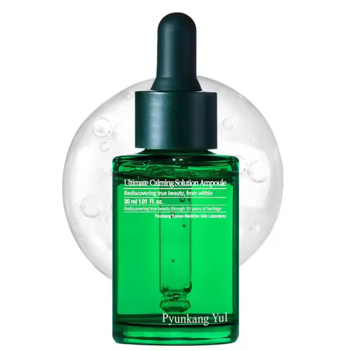 Pyunkang Yul [PKY] Ampolla de solución calmante definitiva para pieles sensibles Ingredientes patentados, suero que calma intensamente y calma - 1