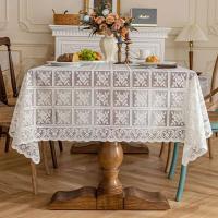 Tela ENCE retro blanca, mesa, cocina, cena, mantel, decoración del hogar y salón - details 10
