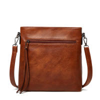 Bolso de hombro de piel sintética para mujer, conjunto de tres piezas, suave - details 5