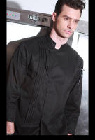 Uniforme de cocina de restaurante de invierno de alta calidad, uniforme de cocinero grueso y lavable, chaqueta de chef blanca de manga larga - details 6