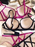 Conjunto de Sujetador de Vendaje Clásico Sexy Lencería de Moda para Mujeres Talla Grande - details 2