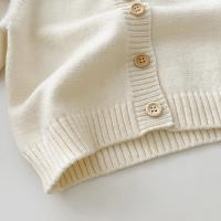 Cárdigan de punto para bebé recién nacido, Top de manga larga informal, suéter para niños y niñas, ropa de otoño e invierno - details 6