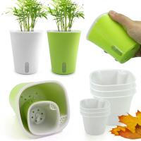 Maceta de riego automático para vivero, contenedor de cultivo, macetas de nivel de agua Visible con orificio de drenaje, herramienta de plantación de jardinería, 1 ud. - details 2