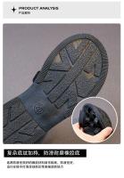 Sandalias de gladiador para niñas, zapatos de princesa con banda estrecha, botas romanas, color blanco y negro, verano 2022 - details 8