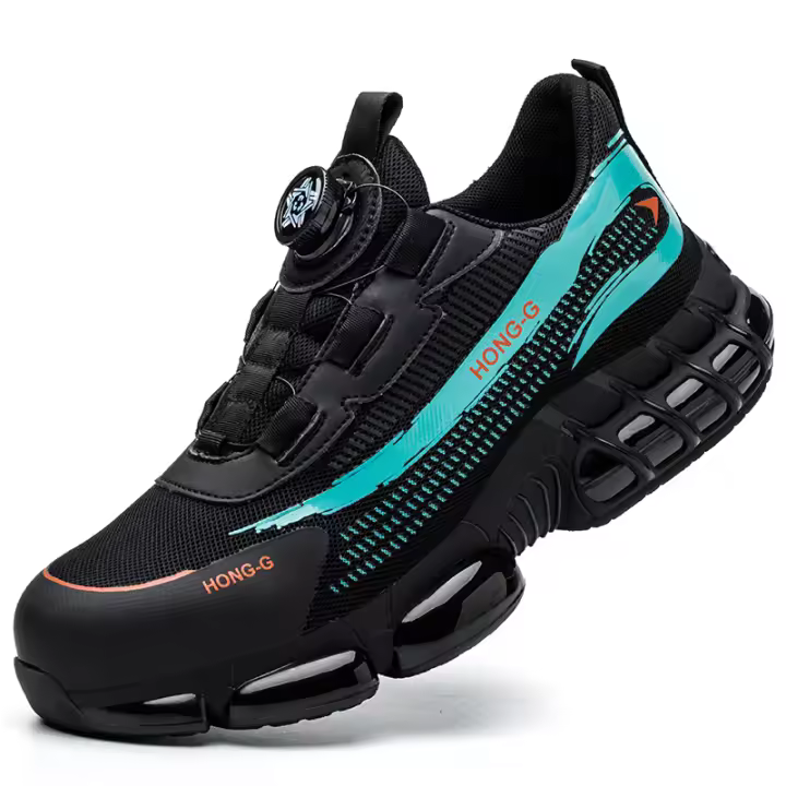 Zapatos de Trabajo Antideslizante con Protección de Pie de Acero Salud y Servicio - 1